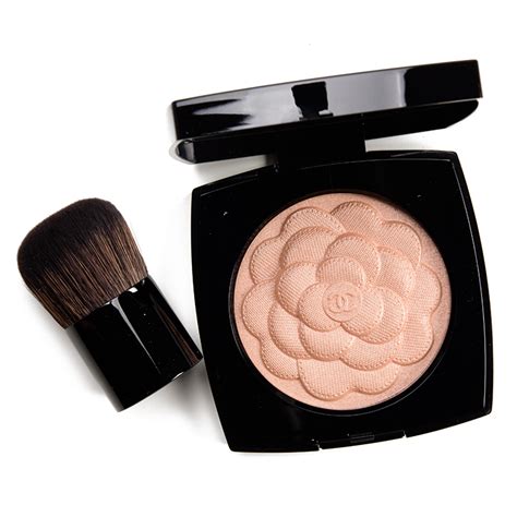 chanel camelia de plumes highlighter|Chanel baume highlighter.